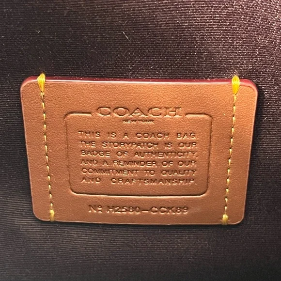 ✅Coach Rowan Bucket Bag With Butterfly Print - Picture 11 of 12